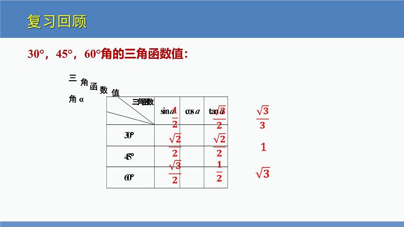 北师大版九年级数学下册课件 1.3 三角函数的计算第3页