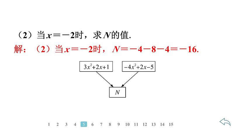 2024统编版数学七年级第四章整式的加减4.2整式的加法与减法第3课时　整式的加减习题课件ppt第8页