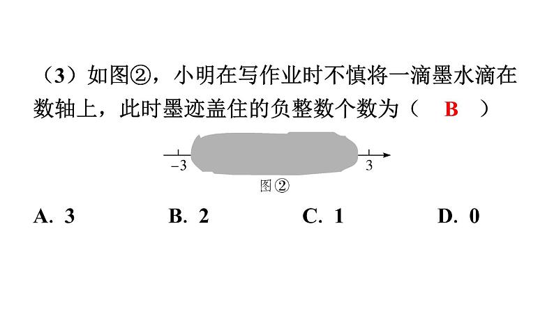 2024统编版数学七年级第一章有理数专题1一条数轴串联的有理数【自然单元整合】习题课件ppt第4页