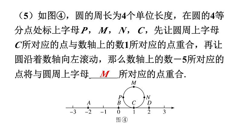 2024统编版数学七年级第一章有理数专题1一条数轴串联的有理数【自然单元整合】习题课件ppt第6页