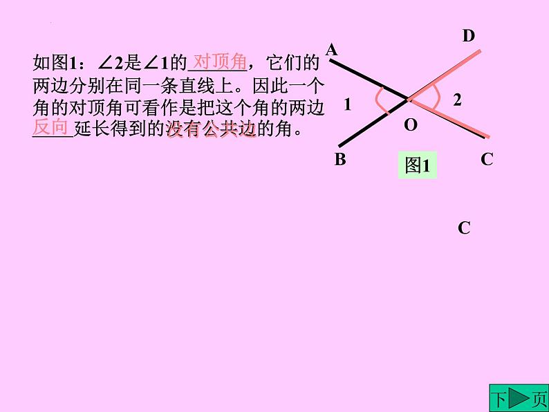 5.1.1相交线课件2023--2024学年人教版数学七年级下册第5页