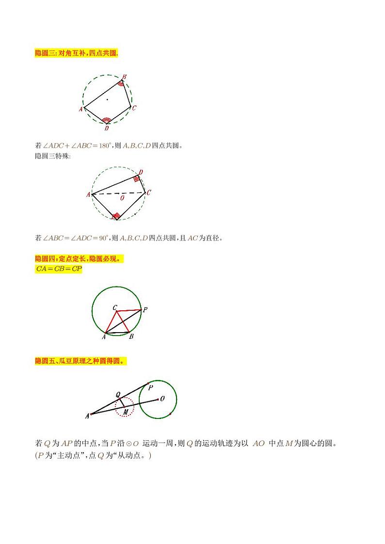 巧用隐圆 妙解最值（学生版）第2页