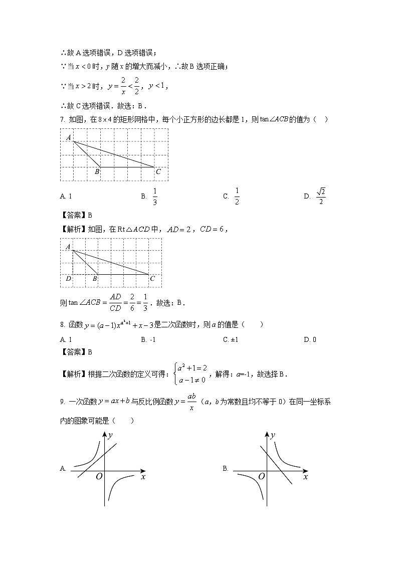 2024-2025学年山东省济南市南山区九年级(上)期中数学试卷(解析版)第3页