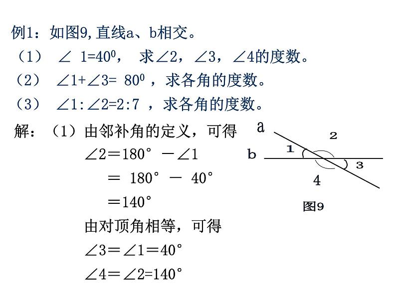 第七章《相交线与平行线》-鲁教版(五四制)六年级数学下册章节复习课件第5页