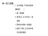 初中数学新华东师大版七年级上册1.2.1 数轴作业课件（2024秋）