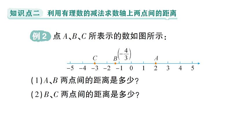 初中数学新华东师大版七年级上册1.7 有理数的减法作业课件（2024秋）第6页