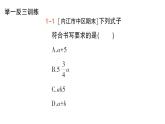 初中數(shù)學(xué)新華東師大版七年級(jí)上冊(cè)2.1.1 用字母表示數(shù)作業(yè)課件（2024秋）