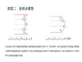 初中數(shù)學(xué)新華東師大版七年級(jí)上冊(cè)第四章 相交線和平行線專題六 平行線中的“拐點(diǎn)”問作業(yè)課件（2024秋）