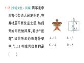 初中数学新华东师大版七年级上册4.1.3 同位角、内错角、同旁内角作业课件（2024秋）