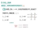 初中数学新华东师大版七年级上册4.2.2 平行线的判定作业课件（2024秋）