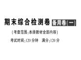 初中数学新华东师大版七年级上册期末综合检测卷 备用卷(一)课件2024秋