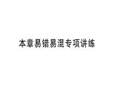 初中數(shù)學新華東師大版七年級上冊第1章 有理數(shù)易錯易混專項講練作業(yè)課件（2024秋）