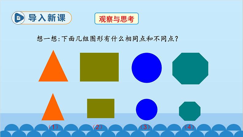 北师大版数学九年级上册 4.3 相似多边形课件第3页