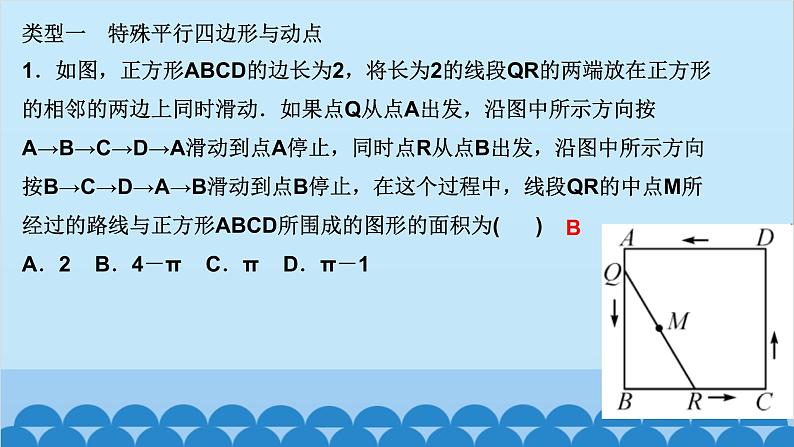 专题课堂(一)　特殊平行四边形的应用第2页