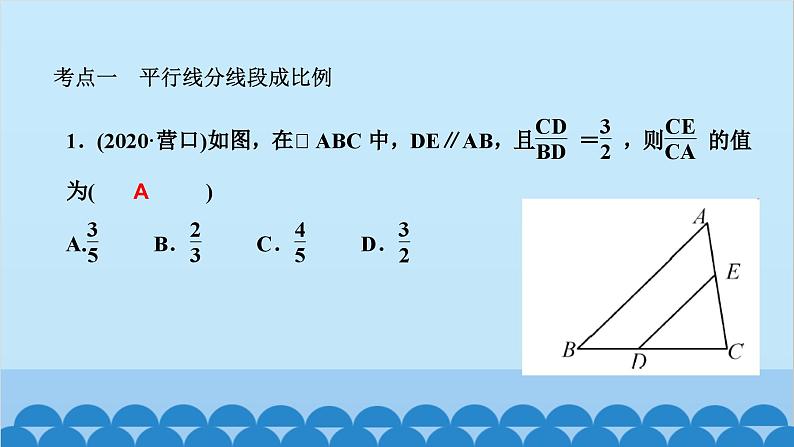 单元复习(四)　图形的相似第2页