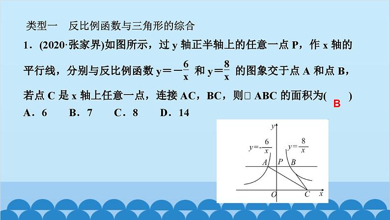 专题课堂(十)　反比例函数与几何图形的综合第2页