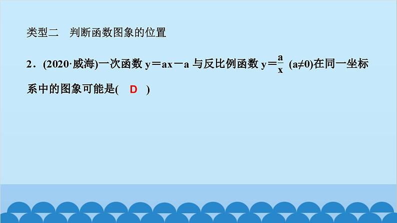 专题课堂(九)　反比例函数与一次函数的综合第3页