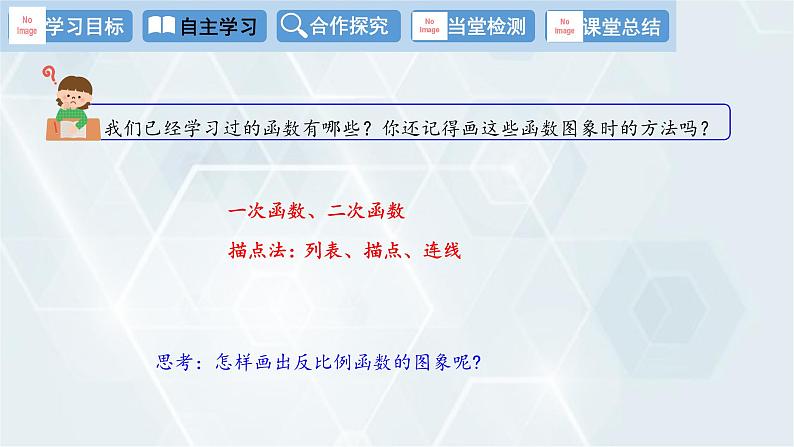 26.1.2 第1课时 反比例函数的图象和性质 人教版九年级数学下册教学课件第3页