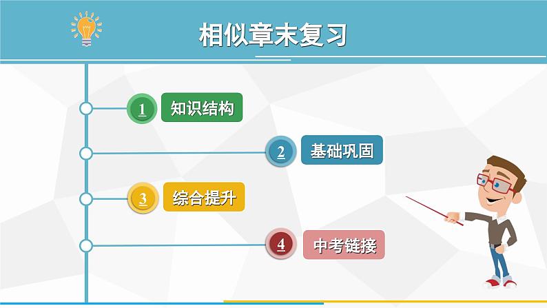 第27章 相似-章末复习 人教版数学九年级下册课件第1页