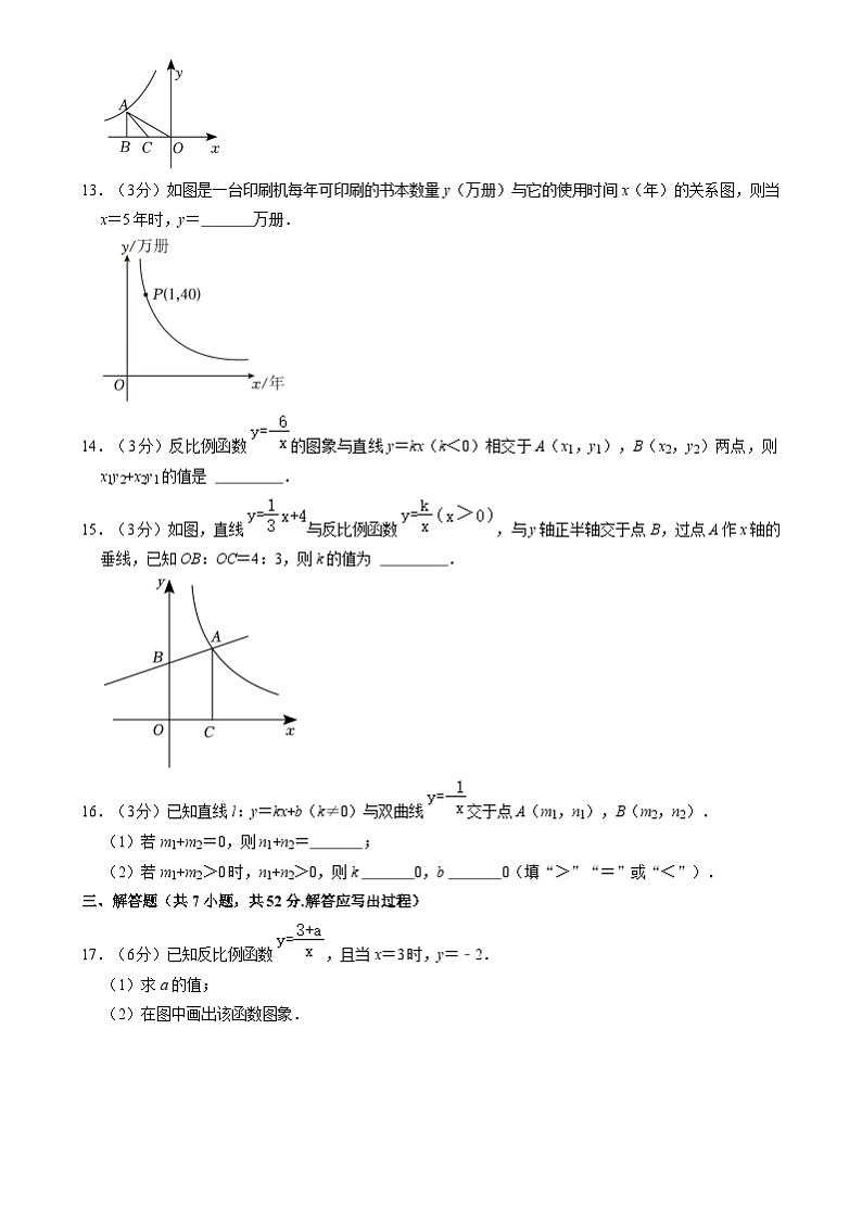 2024年湖南省株洲市石峰区中考数学一模试卷第3页