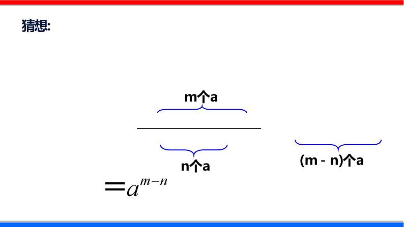 北师大版数学七年级下册同步讲义课件1.3.1 同底数幂的除法第7页