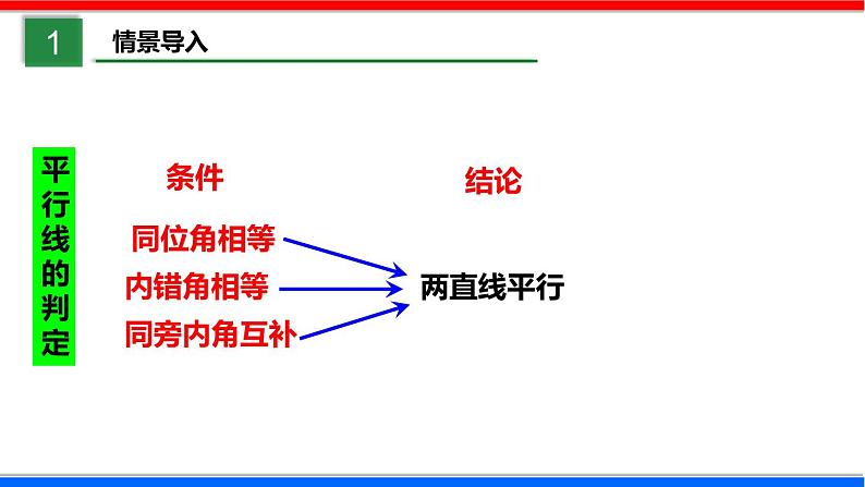 北师大版数学七年级下册同步讲义课件2.3.1 平行线的性质第3页