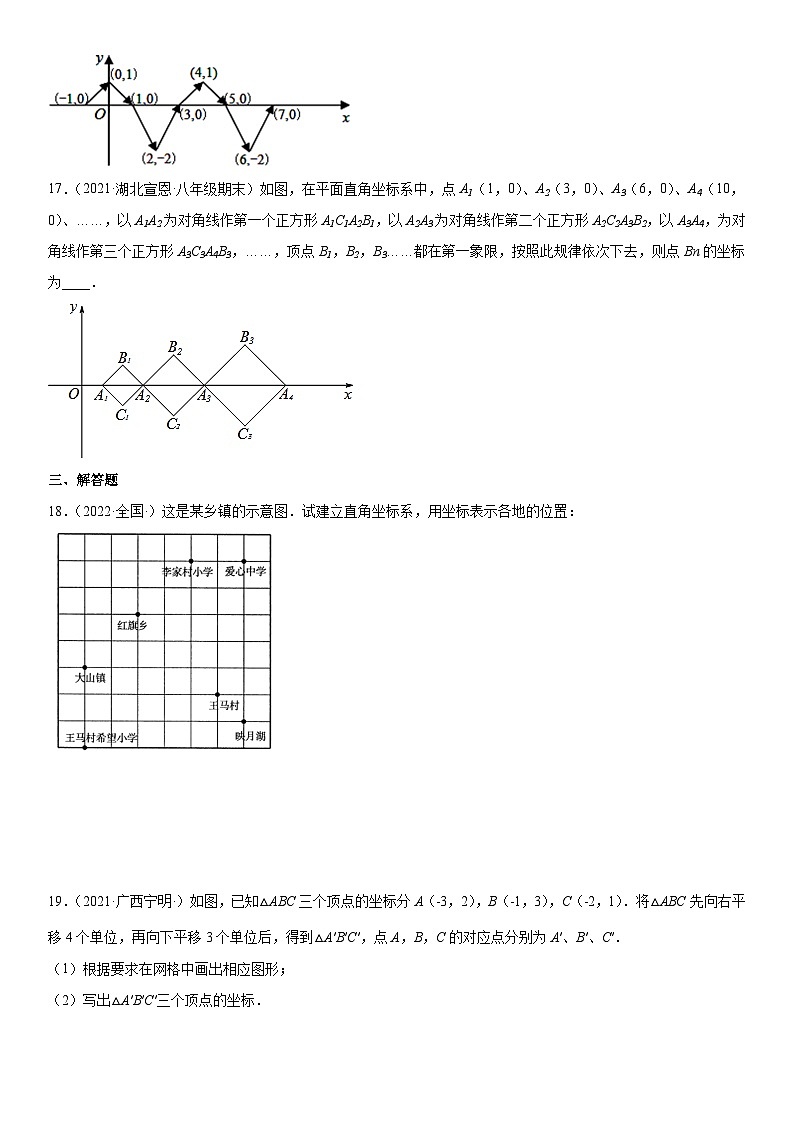 人教版数学七年级下册第七章《平面直角坐标系》同步单元基础与培优高分必刷卷（考试版）第3页