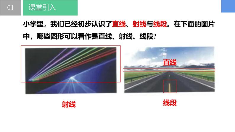 6.1.1直线、射线、线段——直线、射线、线段的概念（同步课件）  七年级数学上册同步（苏科版2024）第4页