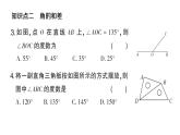 初中數(shù)學(xué)新滬科版七年級(jí)上冊(cè)4.5第1課時(shí) 角的比較課堂作業(yè)課件2024秋