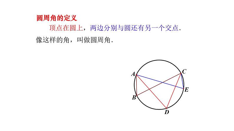 27.1.3 圆周角 华师大版数学九年级下册课件第4页