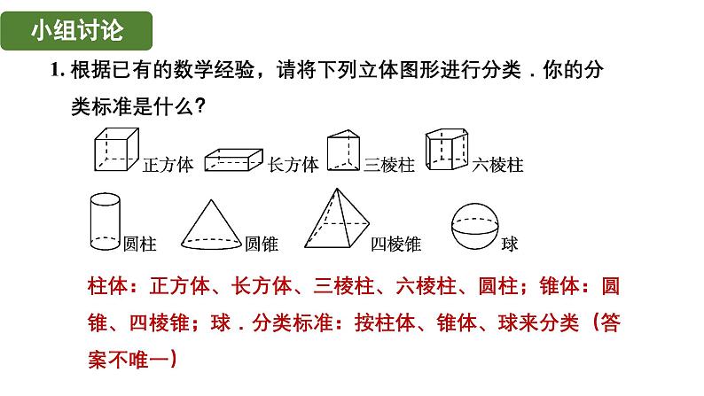 6.1.1 第1课时 立体图形与平面图形 人教版(2024)数学七年级上册教学课件第8页