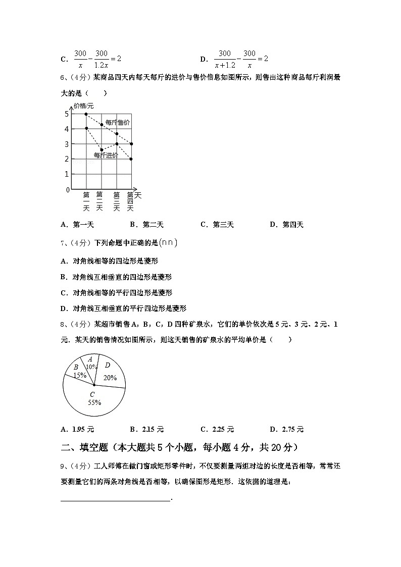 江苏省启东市天汾初级中学2024-2025学年九年级上学期数学期中测试卷第2页