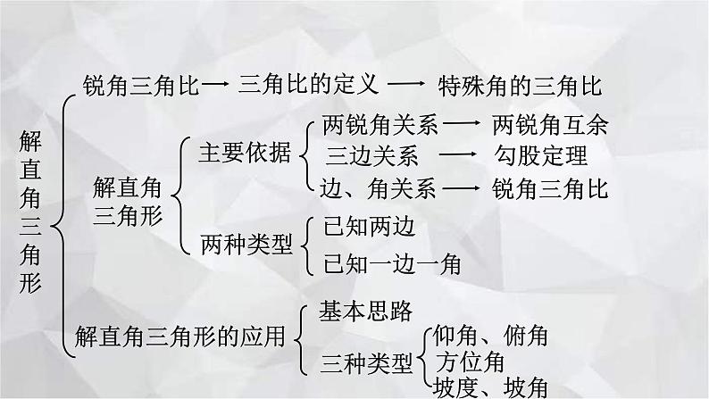 2023-2024学年青岛版数学九年级上册期中复习 第2章 解直角三角形 课件第4页