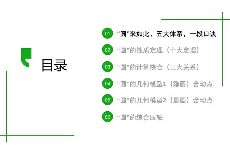 《“圆”来如此》讲义-中考数学专题-用最短的时间攻克圆全部内容 动点问题 模型大招图形计算解题策略第3页
