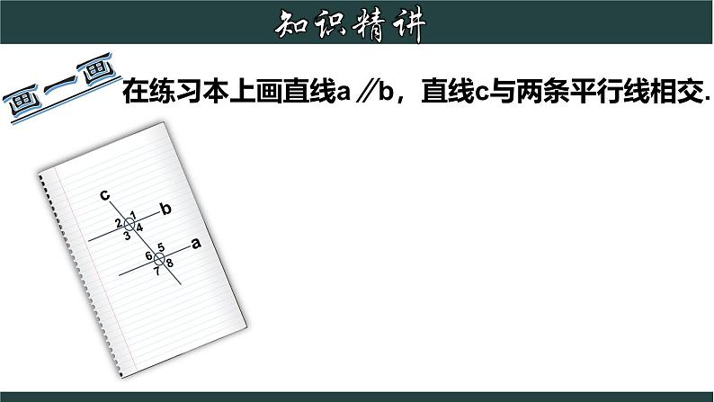 浙教版数学七年级下册同步教学课件1.4.1 平行线的性质( 一)第5页