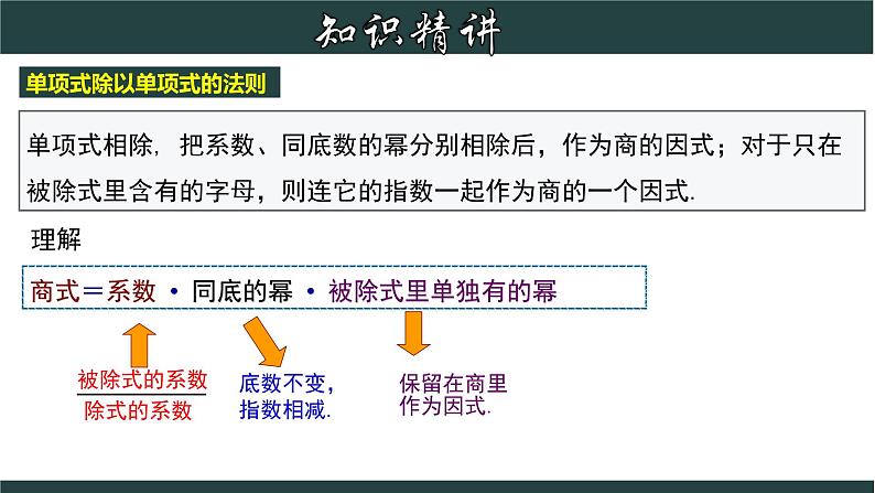 浙教版数学七年级下册同步教学课件3.7 整式的除法第5页