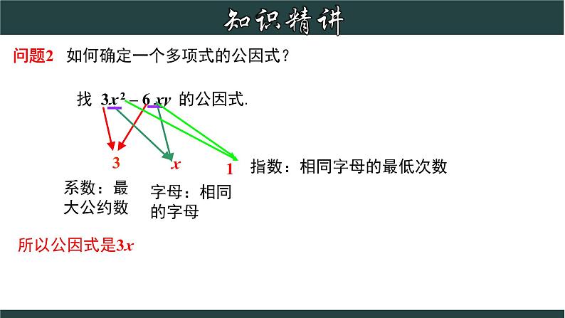 浙教版数学七年级下册同步教学课件4.2 提取公因式法第6页