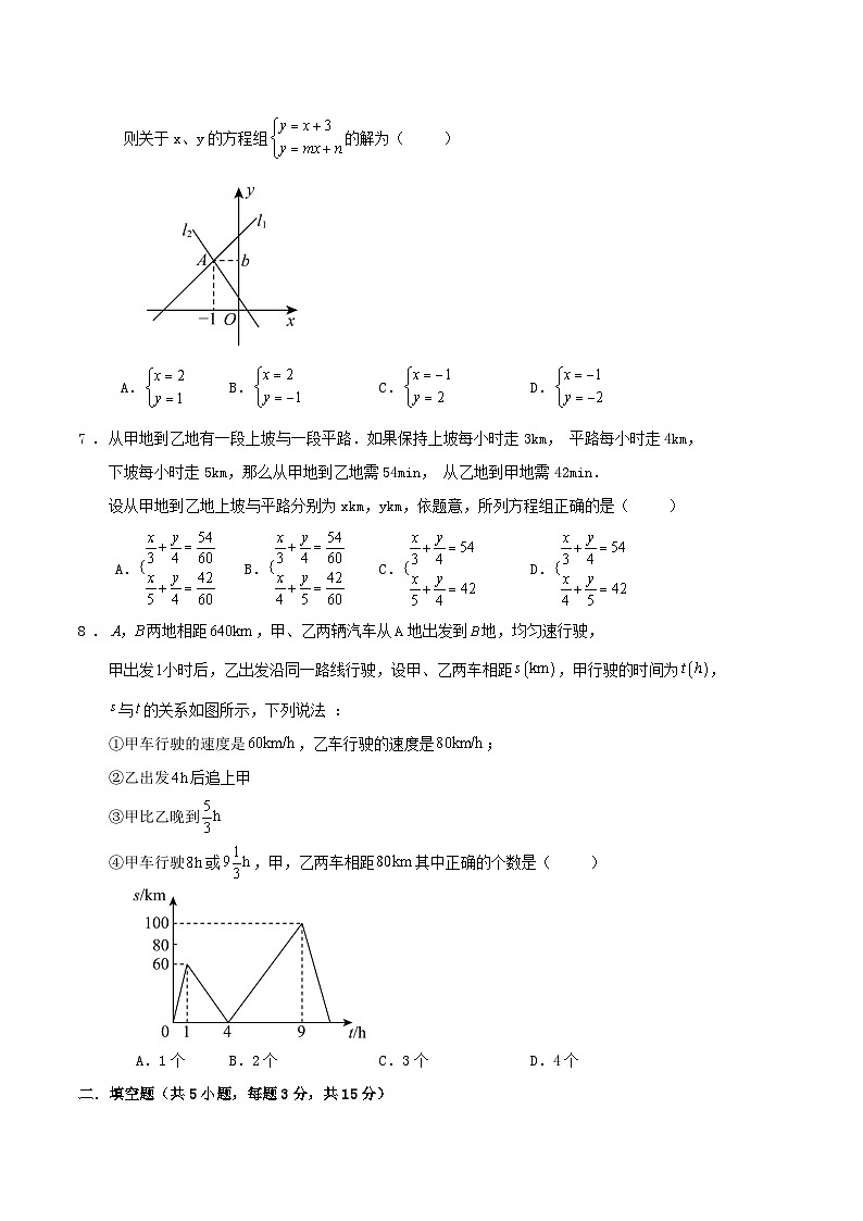 2024-2025学年第一学期人教版八年级期末数学复习试卷（含解析）第2页