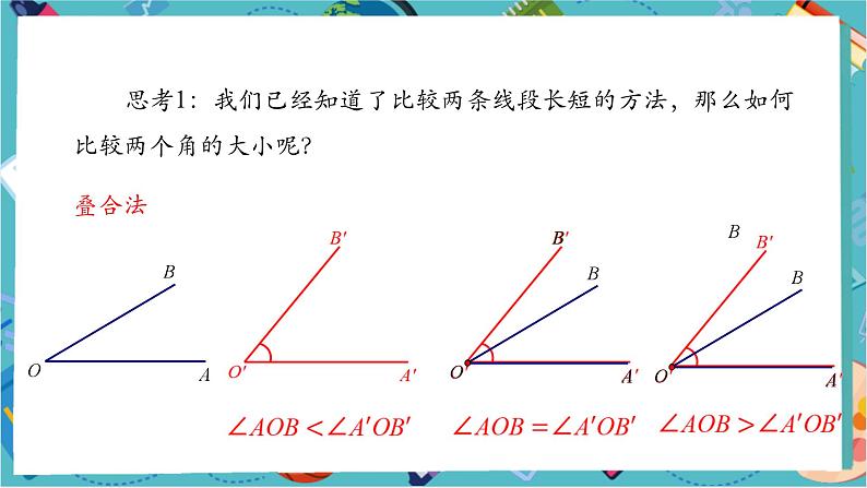 6.3.2 角的比较与运算（第一课时）-课件第6页