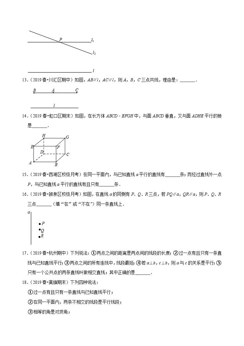人教版数学七下同步培优训练专题5.4平行线（原卷版）第3页