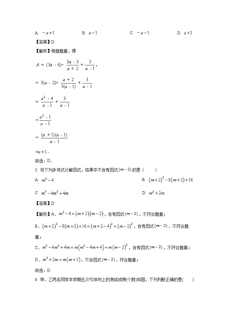 2023-2024学年山东省烟台市招远市(五四制)八年级(上)期中数学试卷(解析版)第2页