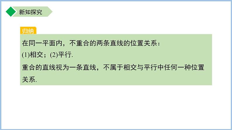 初中数学苏科版七年级上册（2024）6.4.1平行线的概念 课件第4页