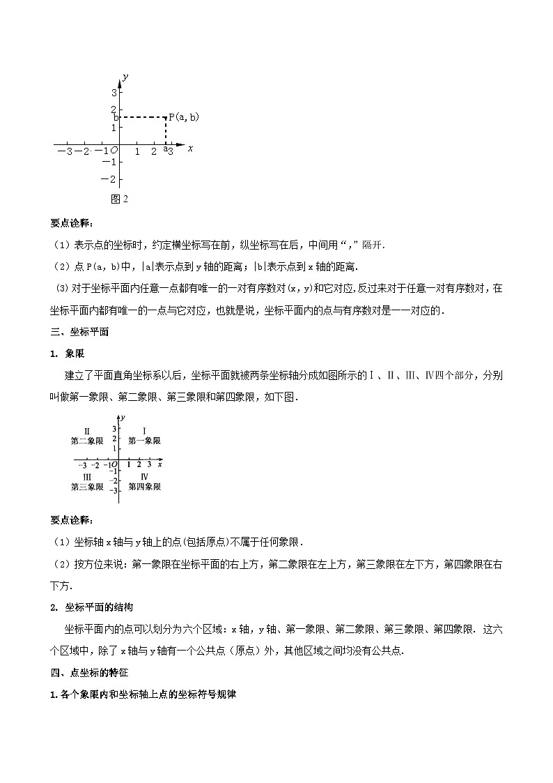 （暑假）沪科版数学八年级暑假讲义第6讲 平面上点的坐标（原卷版）第2页