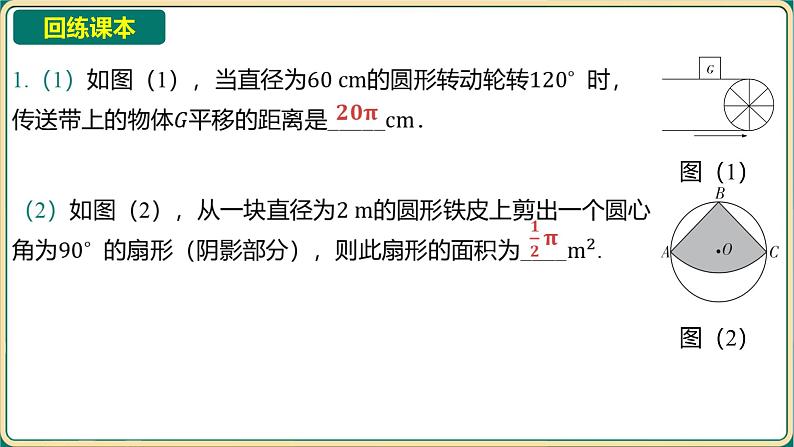 2025年九年级中考数学一轮复习课件 -第六章 圆-第三节 与圆有关的计算第5页