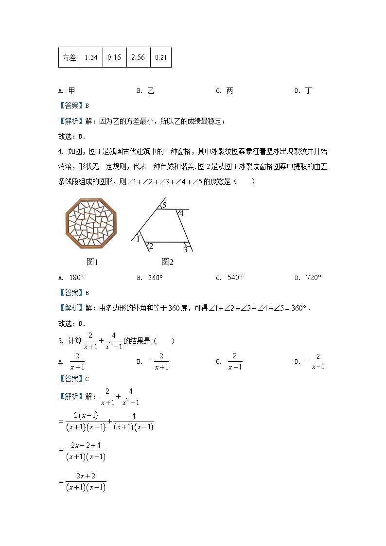 2023~2024学年山东省济南市钢城区八年级(上)期末数学试卷(解析版)第2页