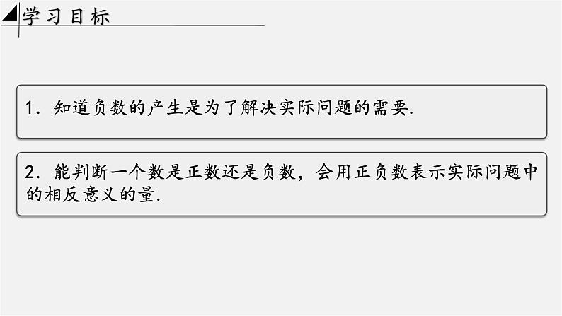 人教版数学七年级上册第一章1.1 正数和负数 课件第5页