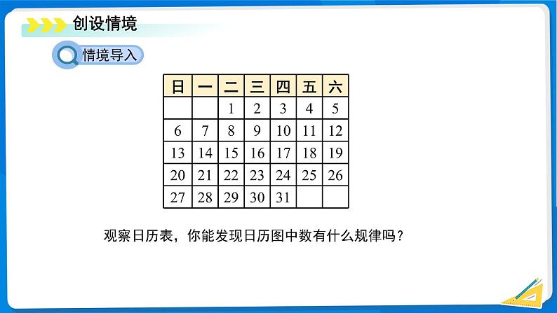 七年级上册数学北师大版（2024）3.3探索与表达规律（第1课时）课件第2页