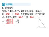 1.1 锐角三角函数 第1课时 正切 北师大版数学九年级下册习题课件