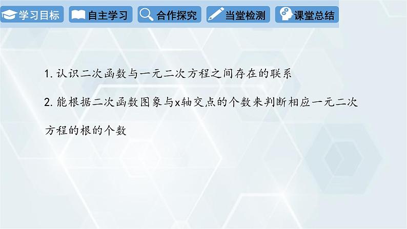 2.5 二次函数与一元二次方程 第1课时 初中数学北师版九年级下册课件第2页