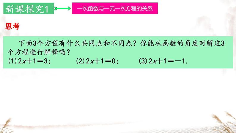 19.2.3 一次函数与方程、不等式 课件-人教版数学年八年级下册第4页